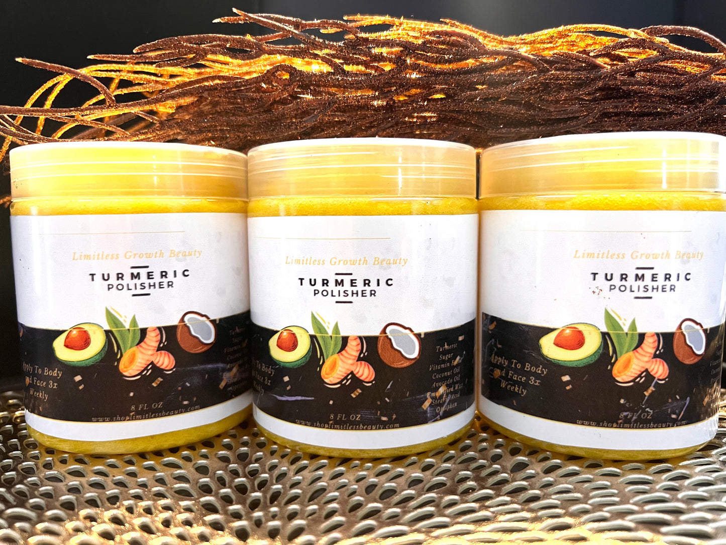Turmeric Polish Body Scrub