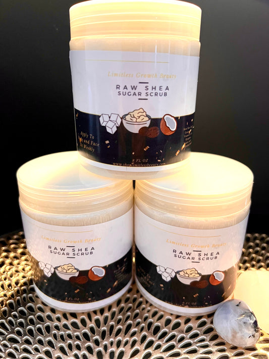 Raw Shea Butter Sugar Scrub